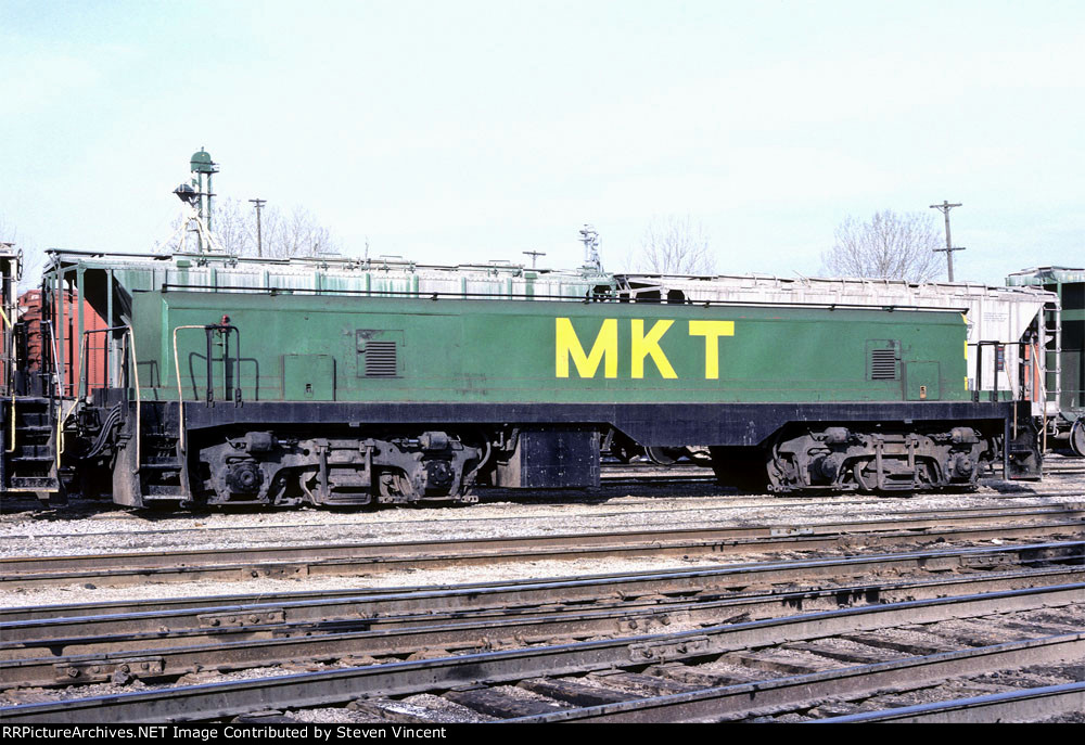 Katy yard slug MKT #500 here mated to MKT #99
